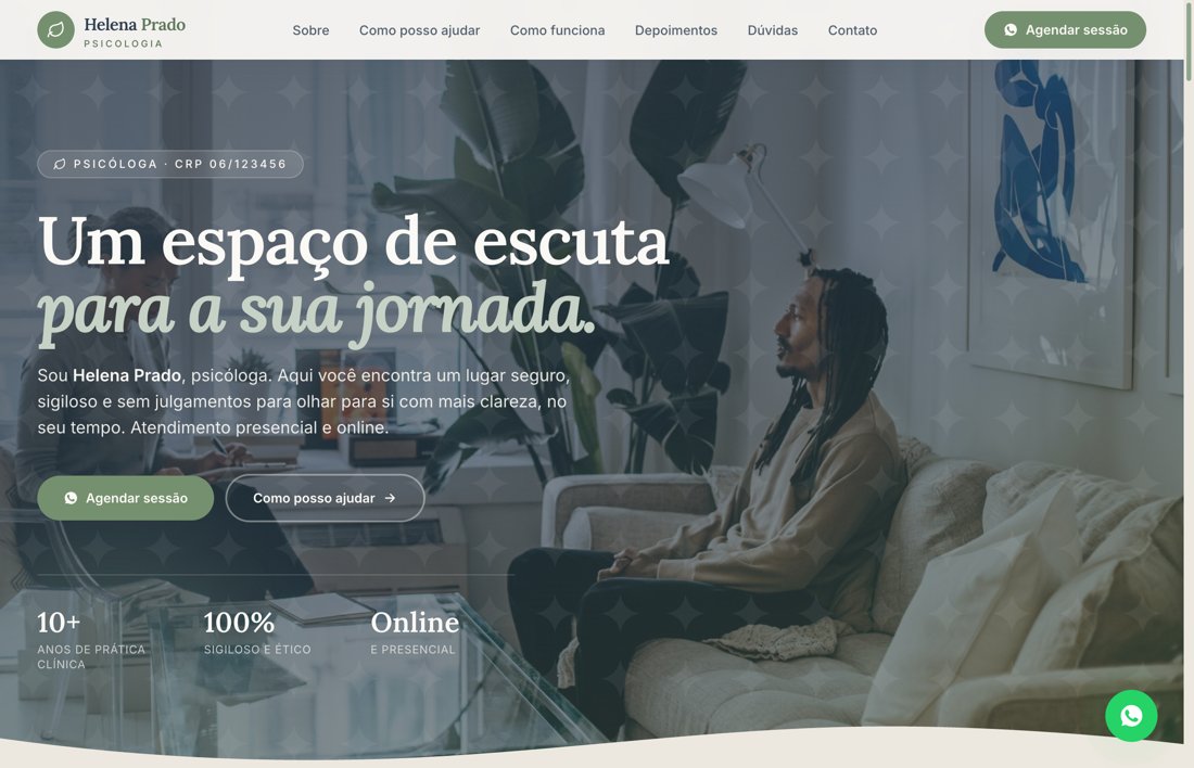 Prévia do site Helena Prado Psicologia